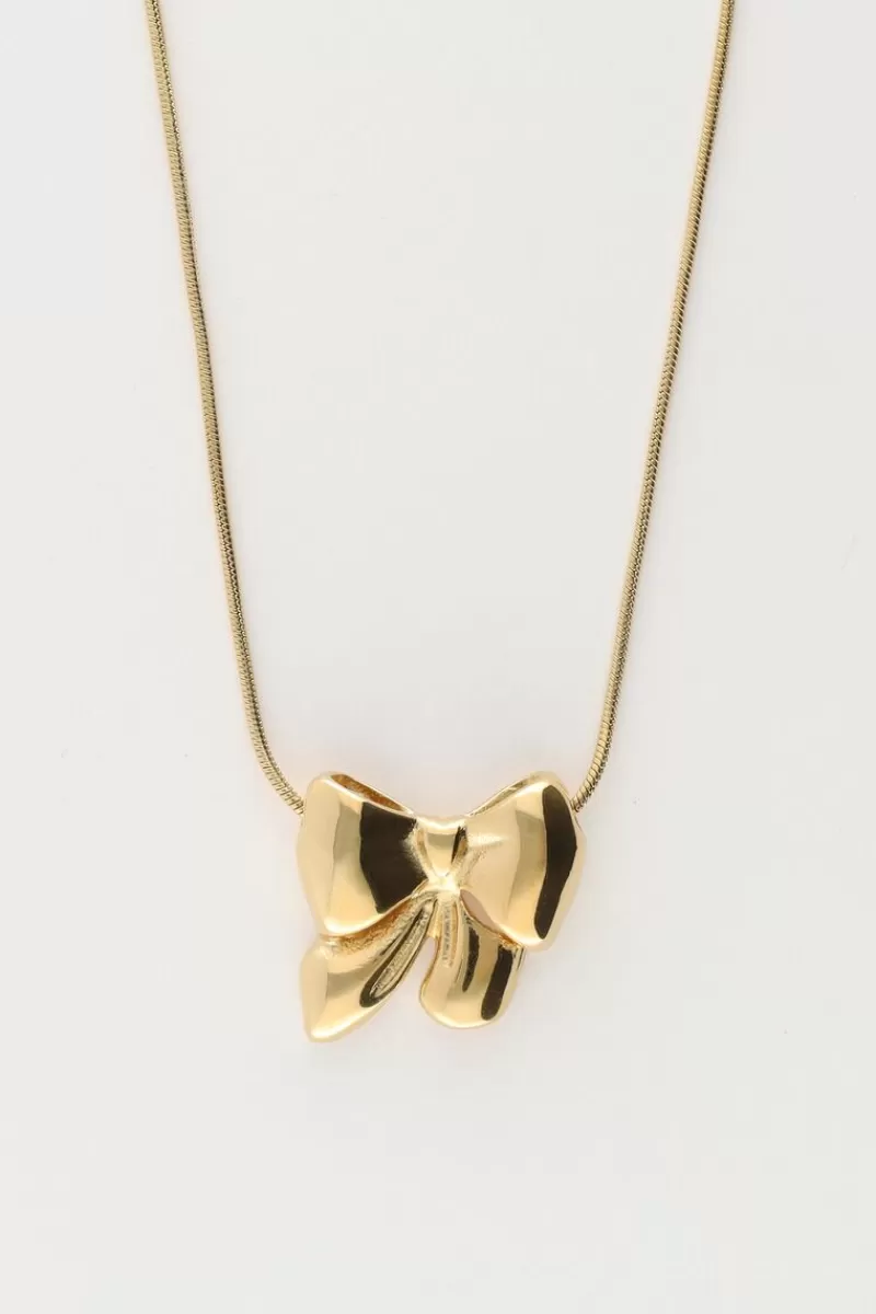 My Jewellery Collier Fin Avec Noeud