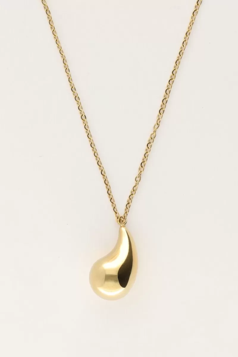 My Jewellery Collier Fin Avec Petite Goutte