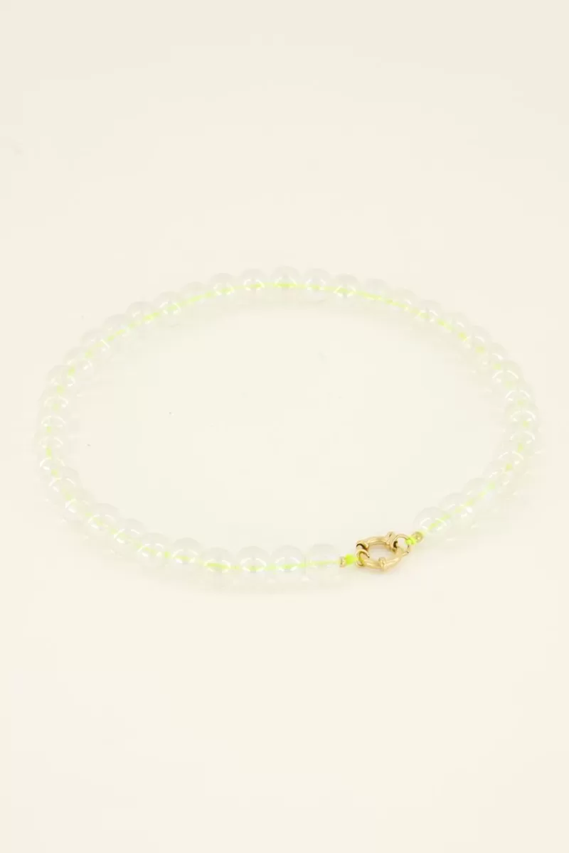 My Jewellery Collier Grosses Perles Vertes Sunchasers