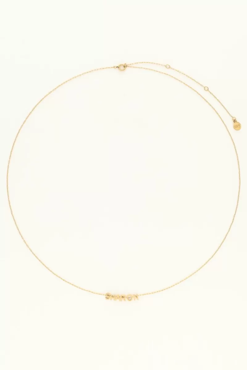 My Jewellery Collier Long à Lettres Atelier