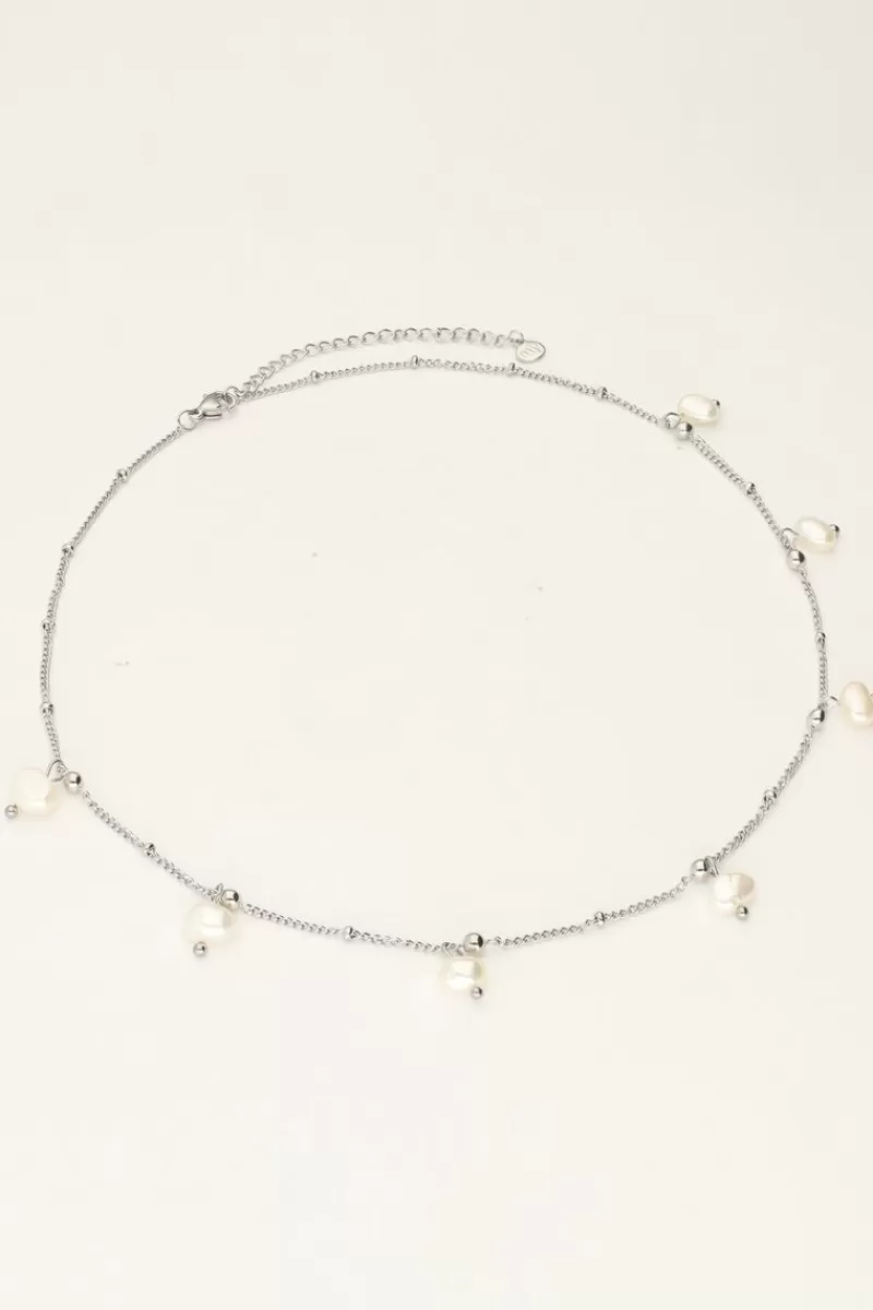 My Jewellery Collier Minimaliste Avec Billes Et Perles