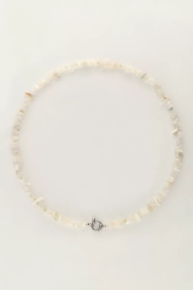 My Jewellery Collier Océan Avec Pierres Blanches
