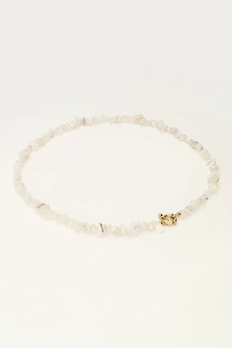 My Jewellery Collier Océan Avec Pierres Blanches