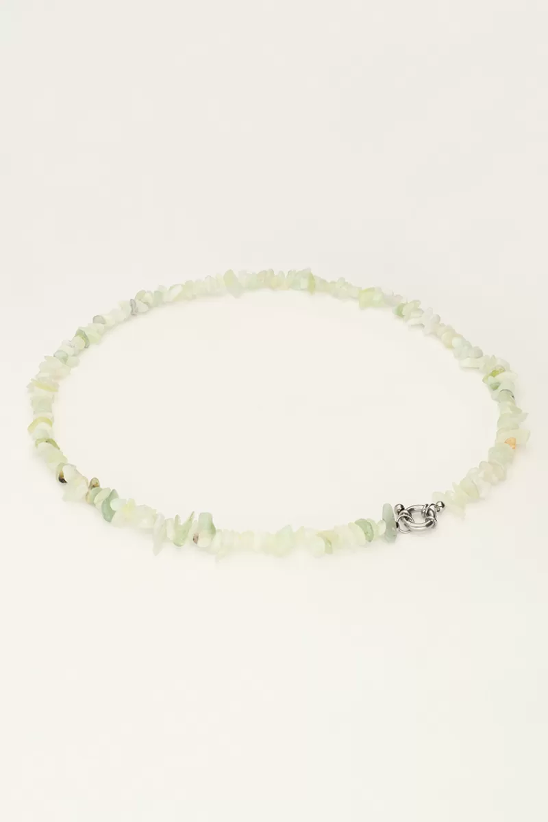 My Jewellery Collier Océan Avec Pierres Vert Menthe