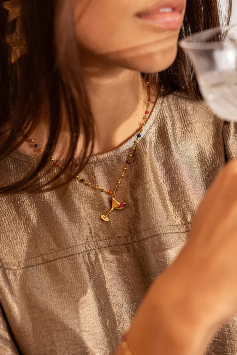My Jewellery Collier Starry Avec Perles Colorées Et Cocktail