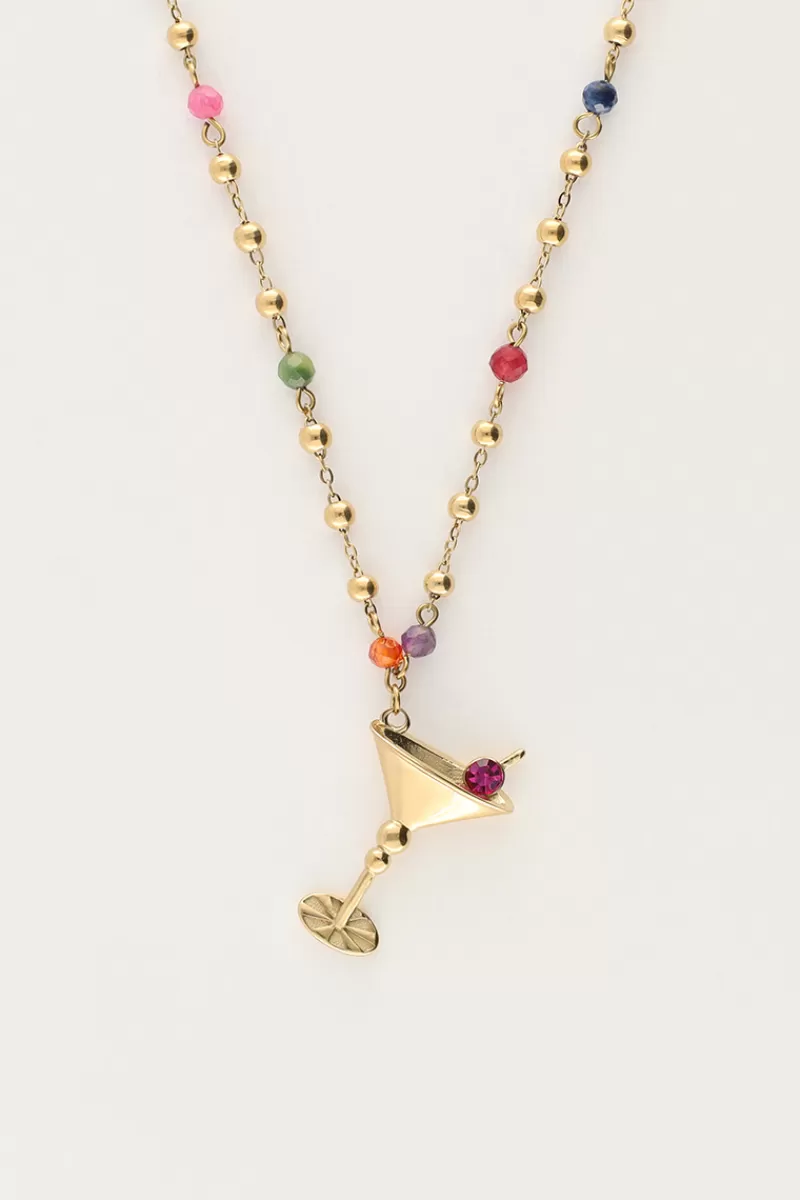 My Jewellery Collier Starry Avec Perles Colorées Et Cocktail