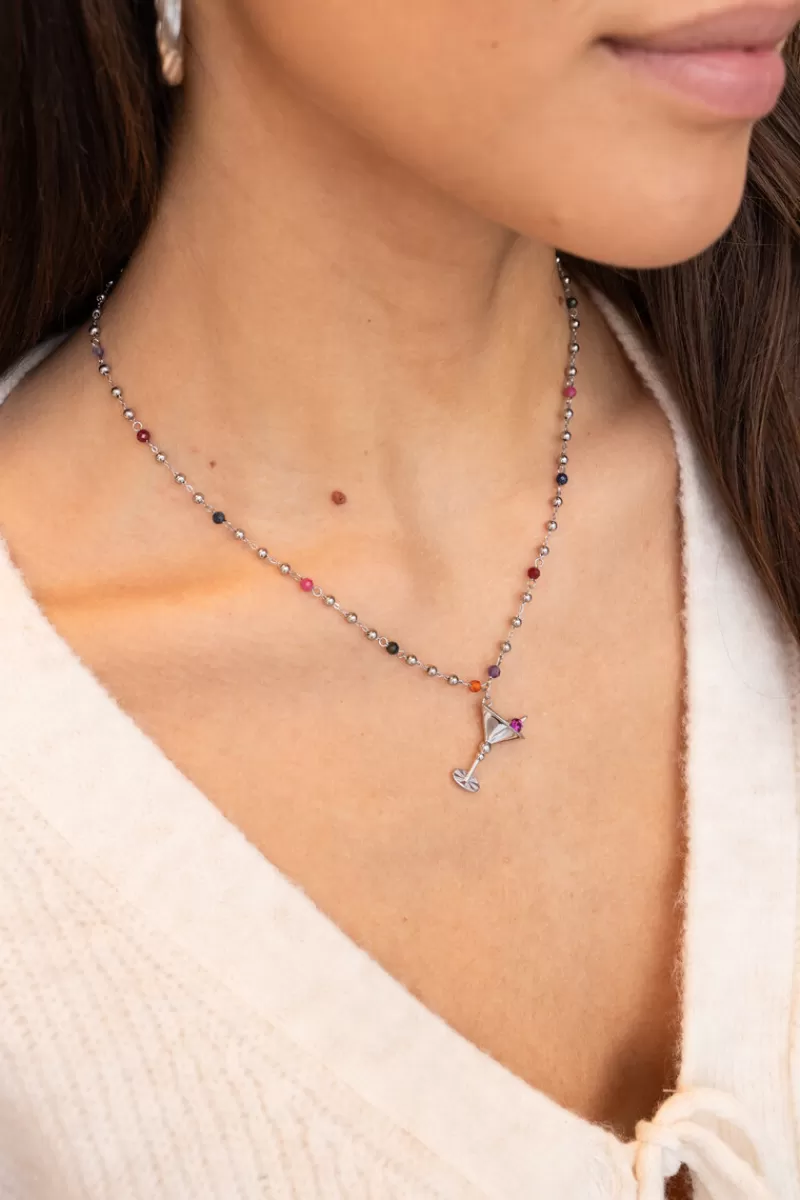 My Jewellery Collier Starry Avec Perles Colorées Et Cocktail