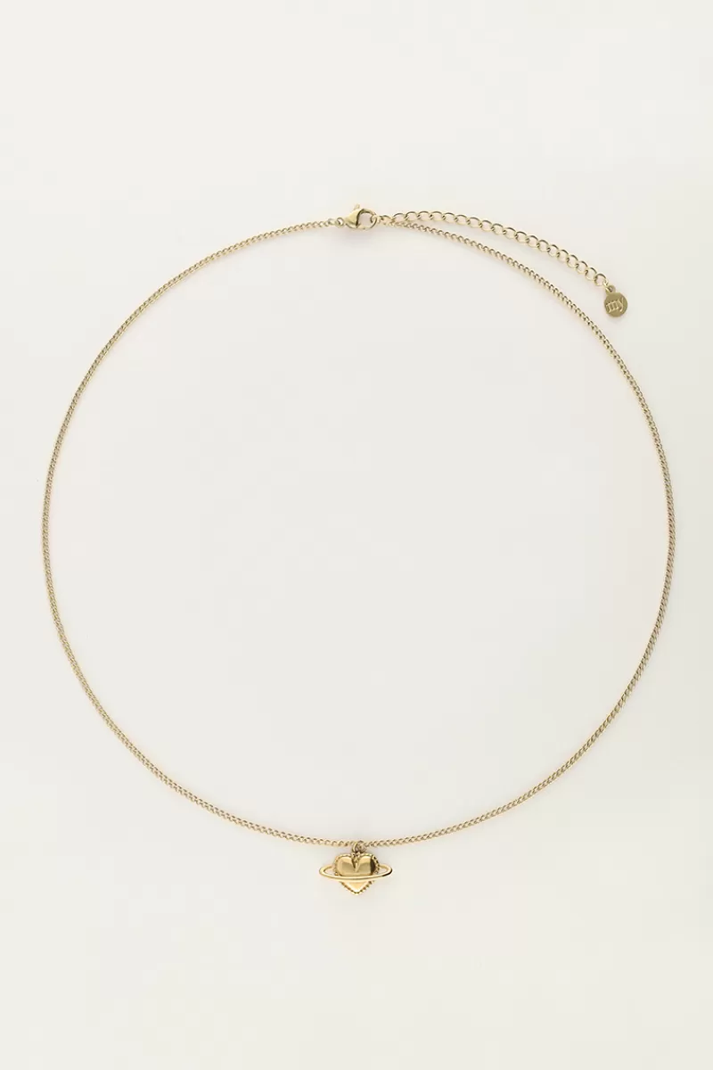 My Jewellery Collier Starry Avec Planète En Forme De Coeur