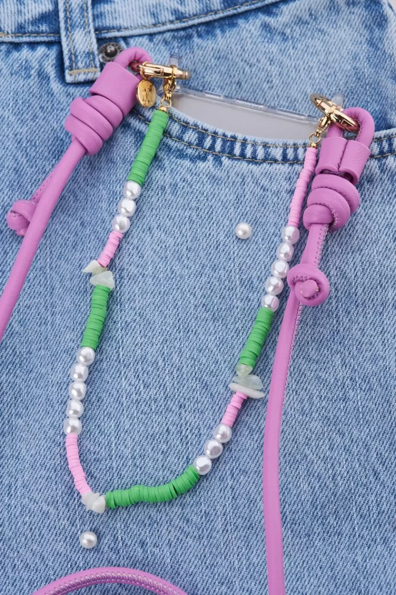 My Jewellery Cordon De Téléphone Avec Perles