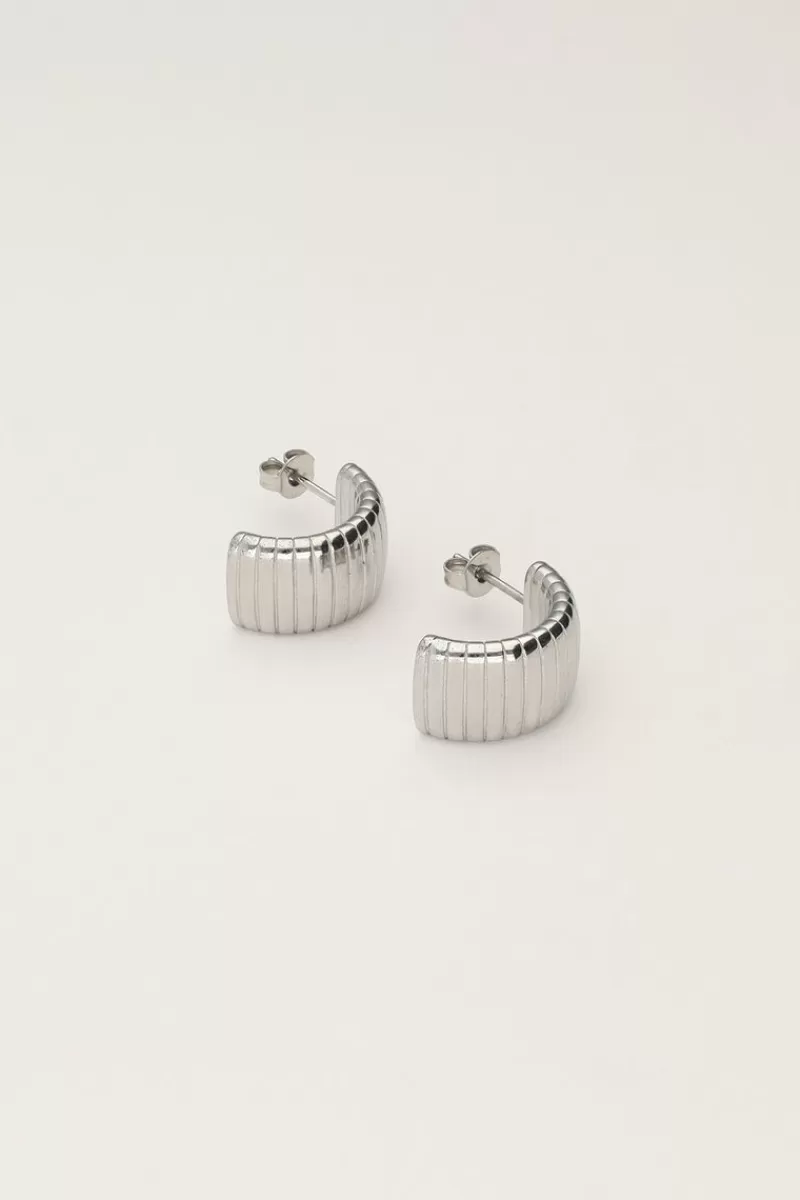My Jewellery Créoles Avec Nervures