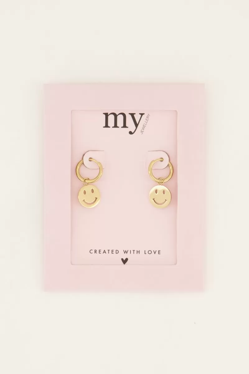 My Jewellery Créoles Avec Smiley