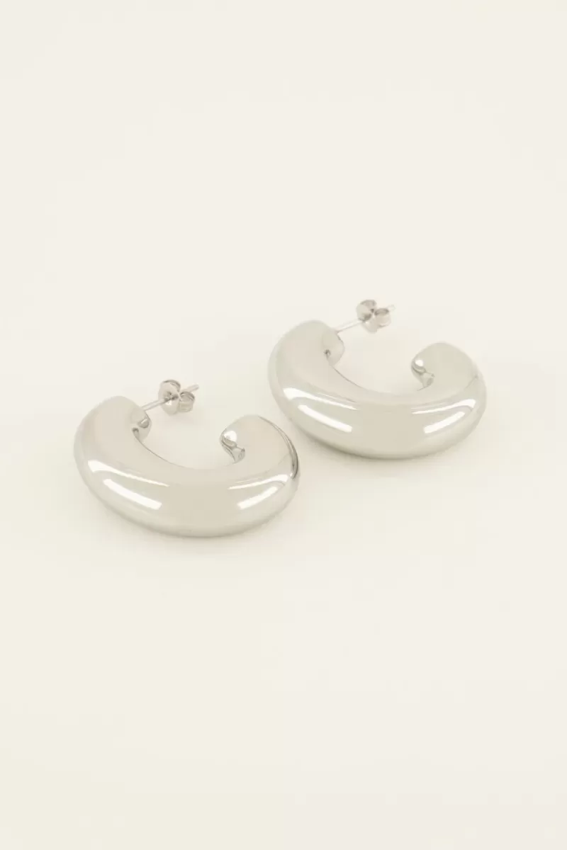 My Jewellery Créoles Ouvertes Ovales