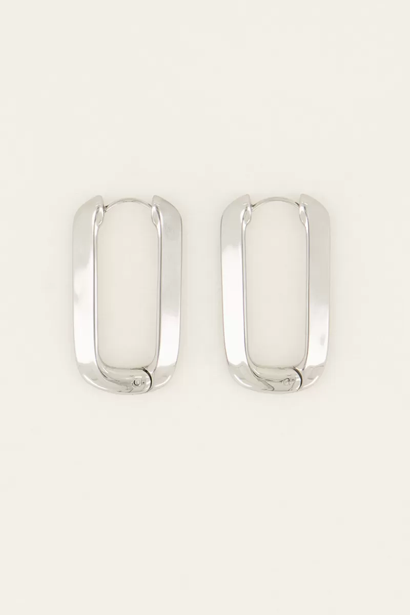 My Jewellery Créoles Rectangulaires Shapes