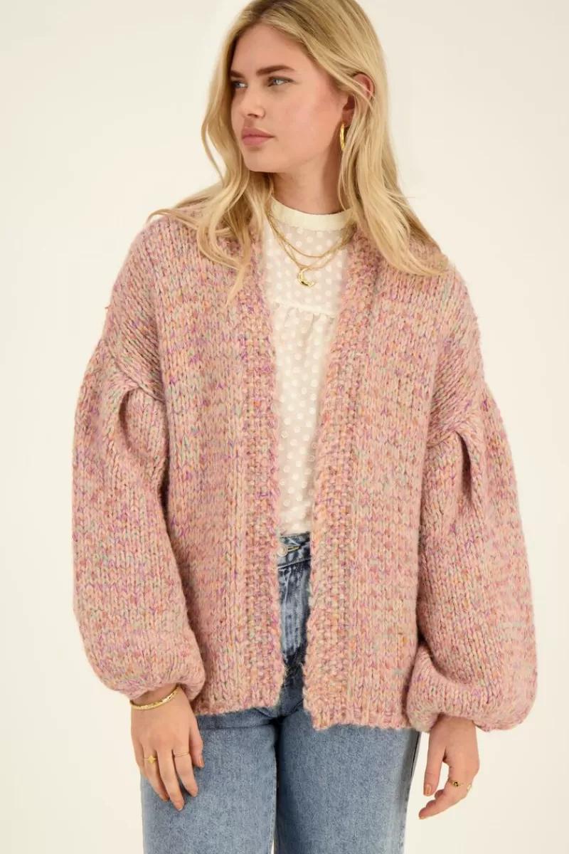 My Jewellery Gilet En Maille épaisse Et Lurex