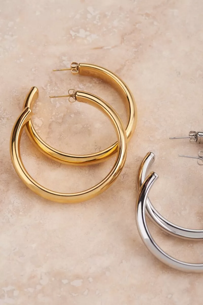My Jewellery Grandes Demi Créoles
