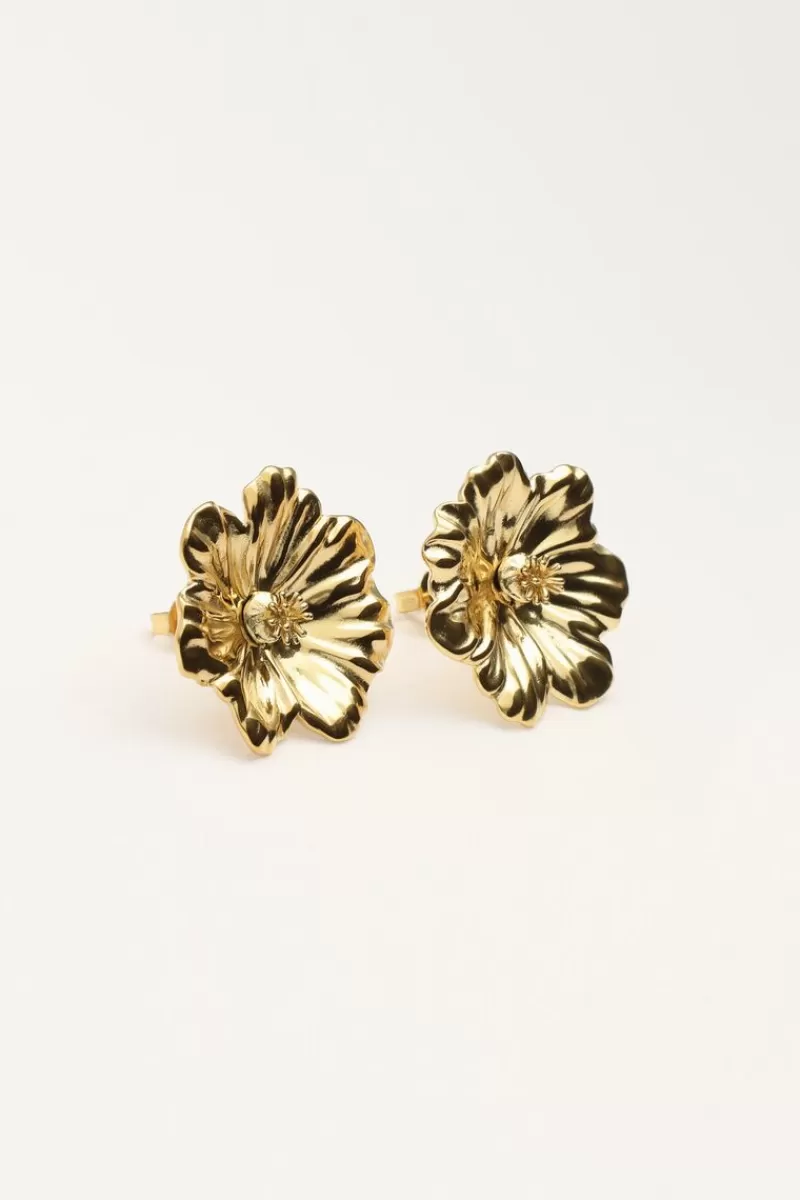 My Jewellery Island Clous D'oreilles Avec Fleur