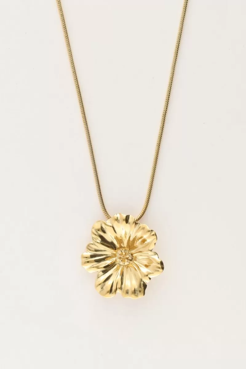 My Jewellery Island Collier Avec Grande Fleur