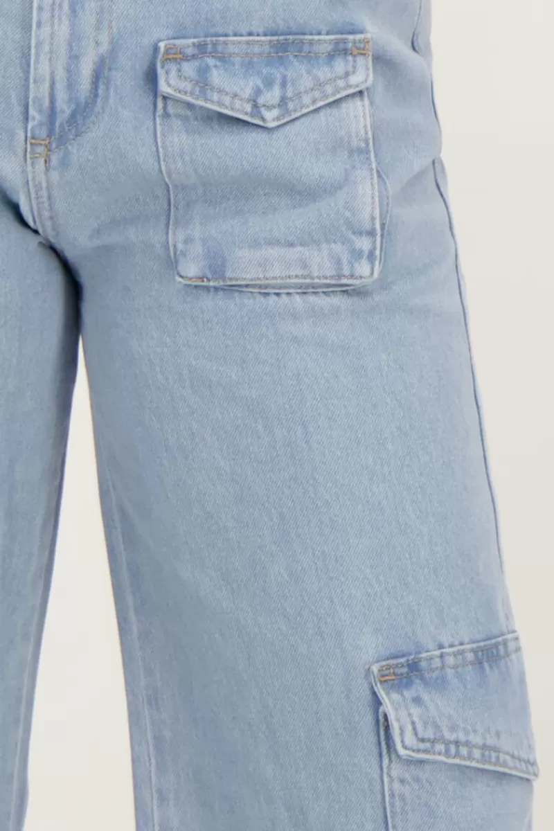 My Jewellery Jean Denim Bleu Cargo