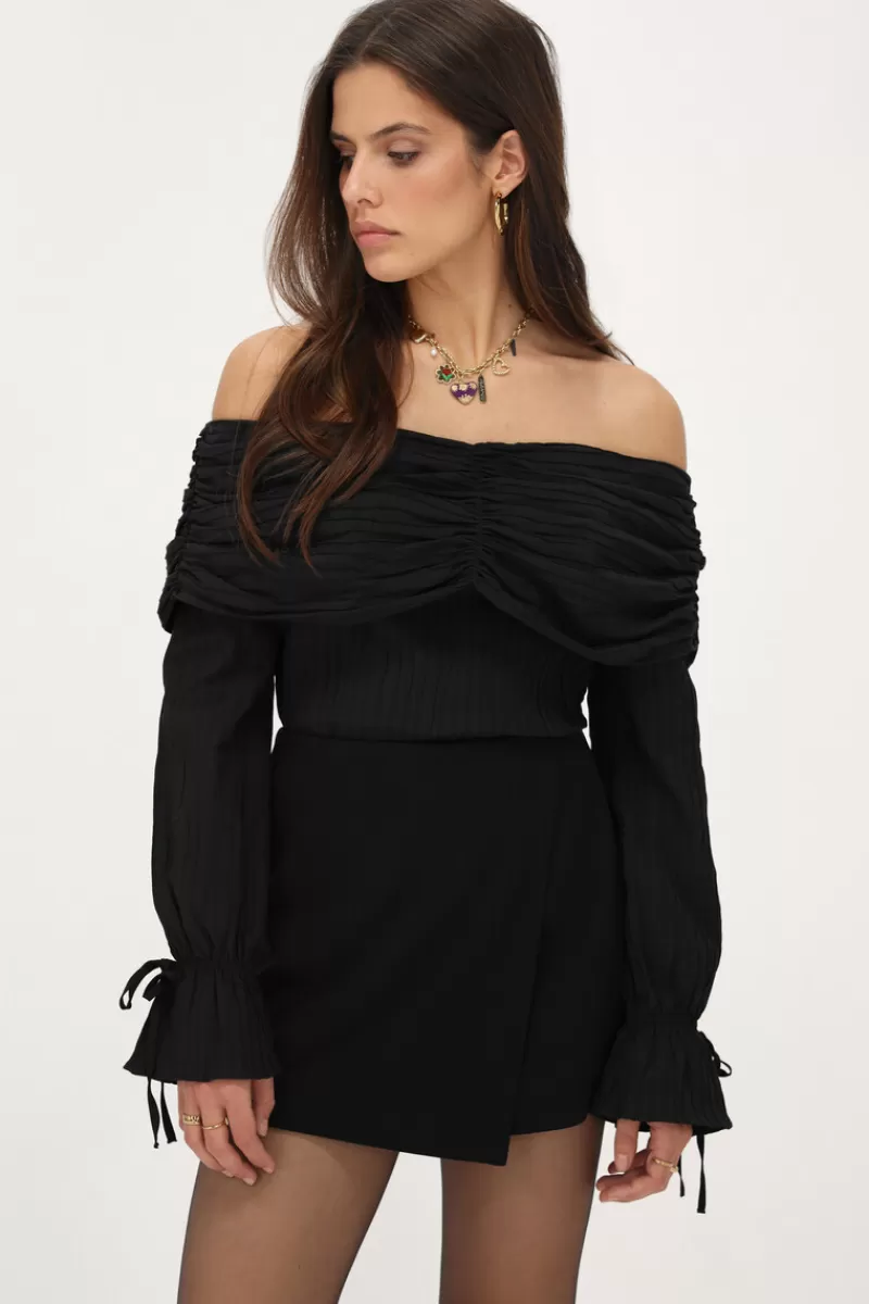 My Jewellery Jupe-short Courte Noire Basique