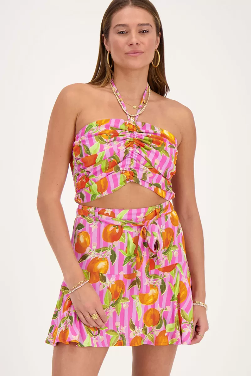 My Jewellery Jupe-short Rose à Imprimé Orange