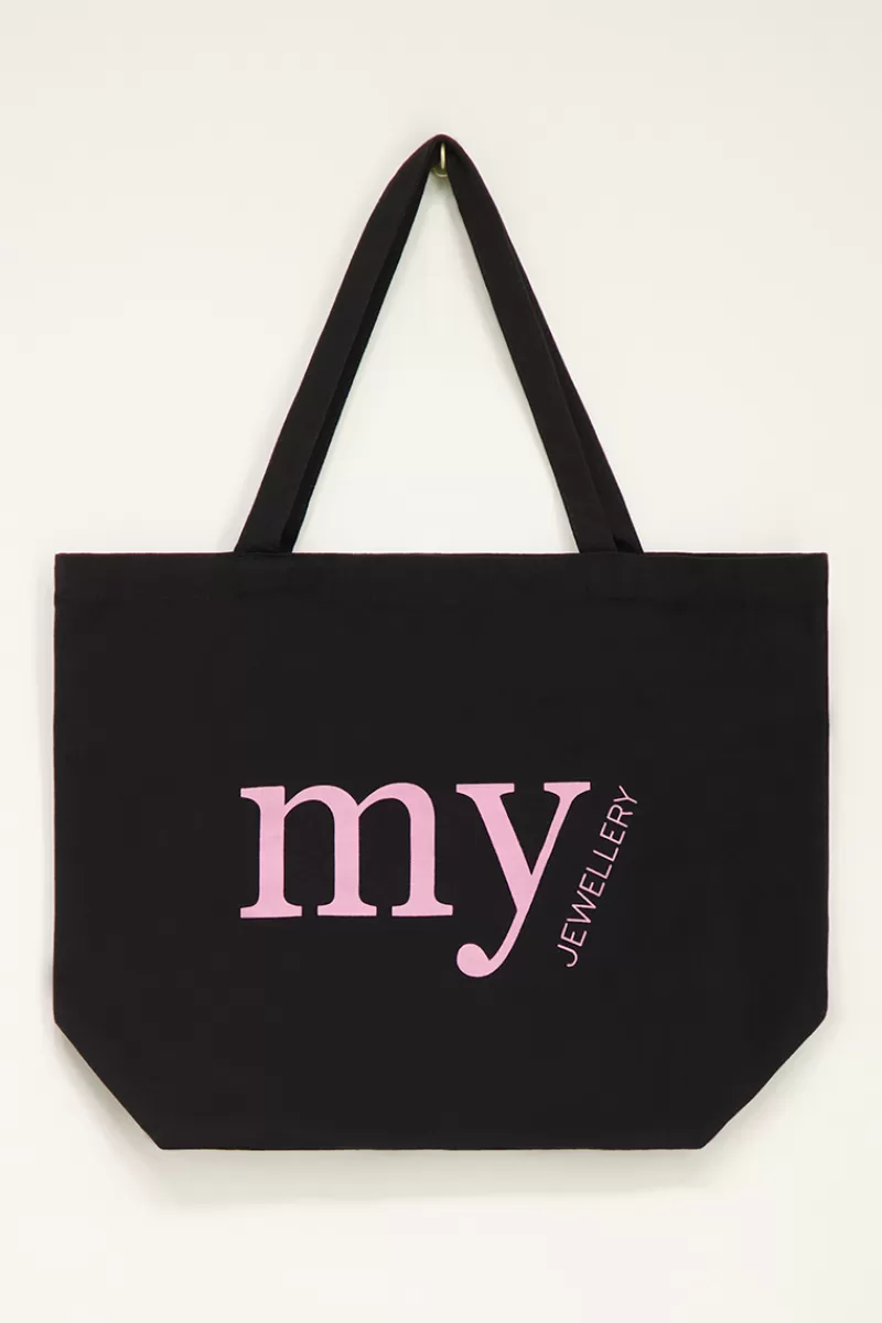 My Jewellery Large Tote Bag Noir