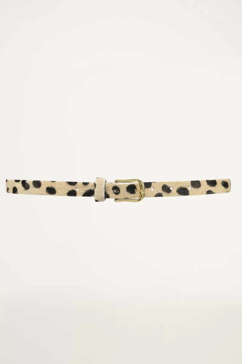 My Jewellery Leren Riem Met Cheetah Print