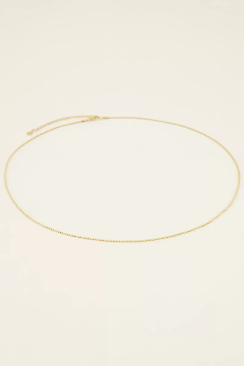 My Jewellery Longue Chaîne Personnalisable à Maillons Plats