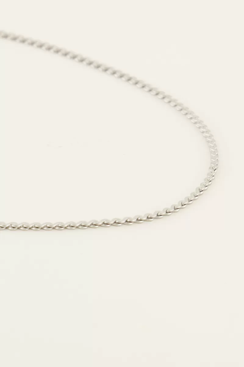 My Jewellery Longue Chaîne Personnalisable à Maillons Plats