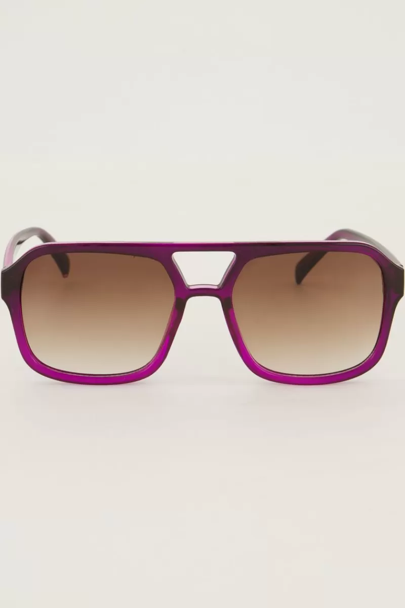My Jewellery Lunettes De Soleil Aviateur Roses
