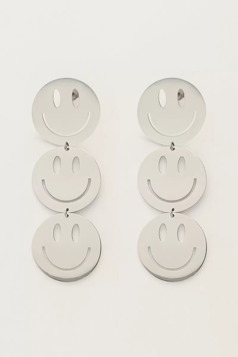 My Jewellery Maxi Boucles D'oreilles Candy Avec Smiley
