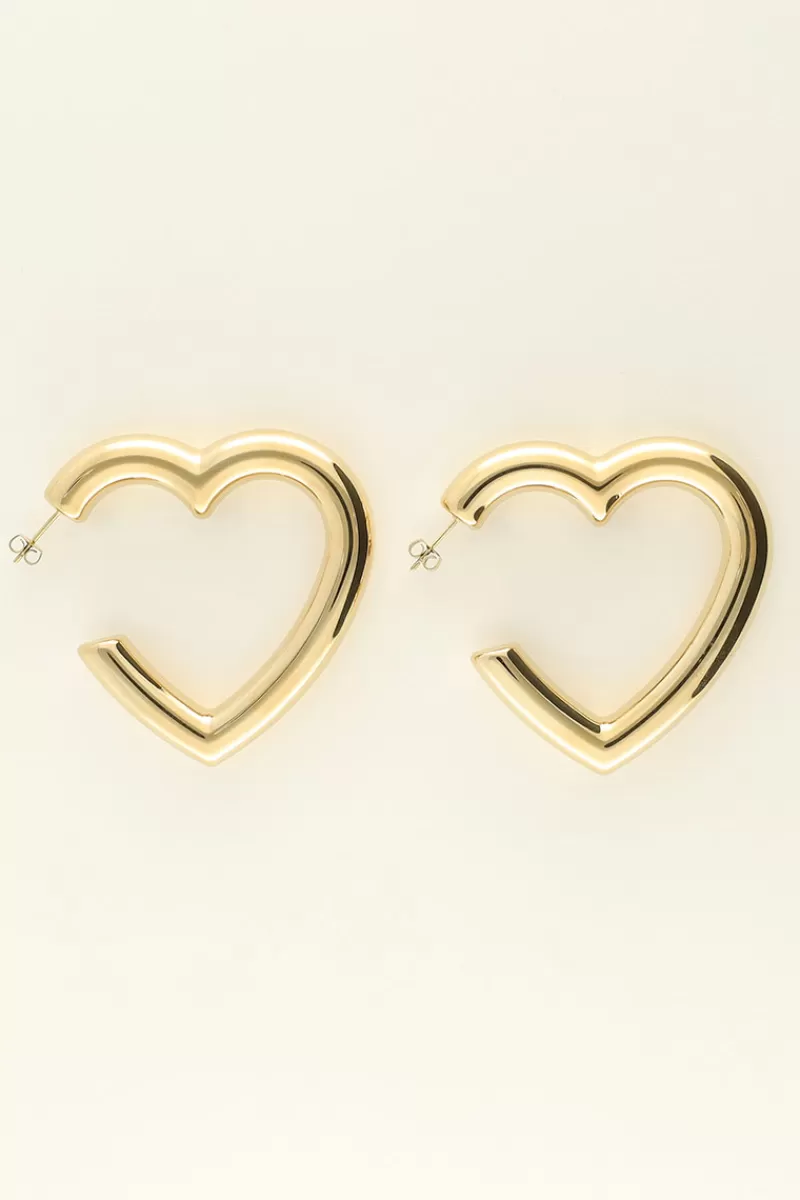 My Jewellery Maxi Créoles Coeur