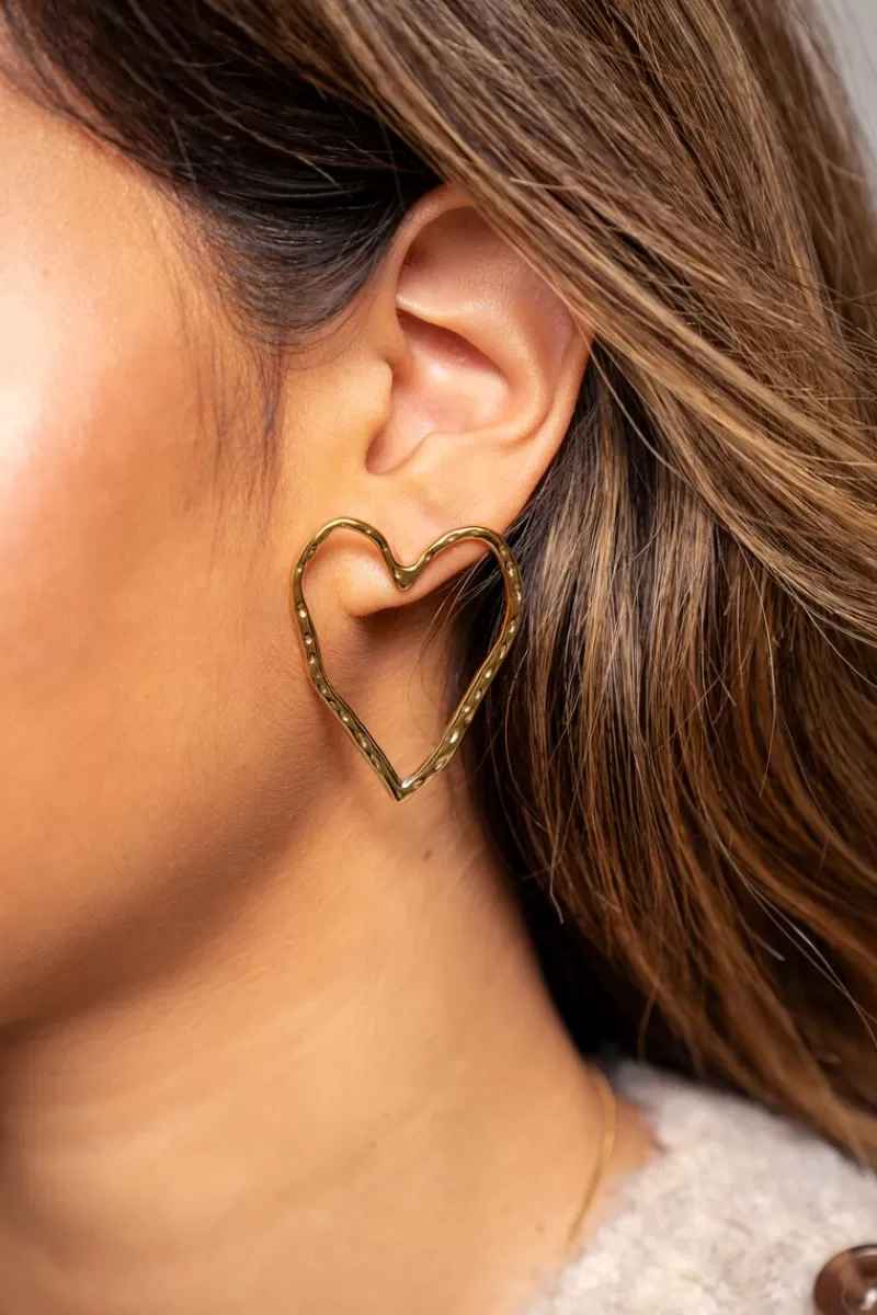 My Jewellery Maxi Puces D'oreilles Coeur