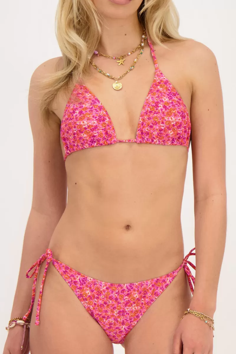 My Jewellery Mini Bikini Triangle Fleuri Rose