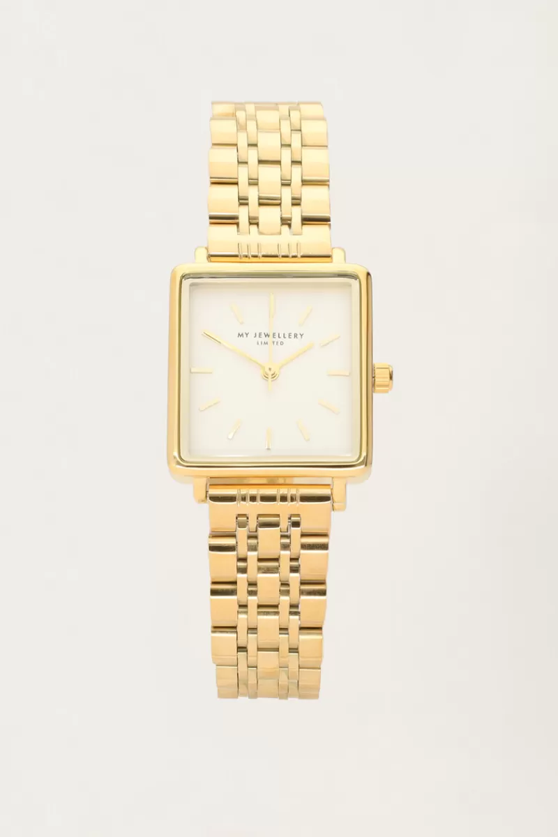 My Jewellery Montre Carrée Avec Cadran Blanc