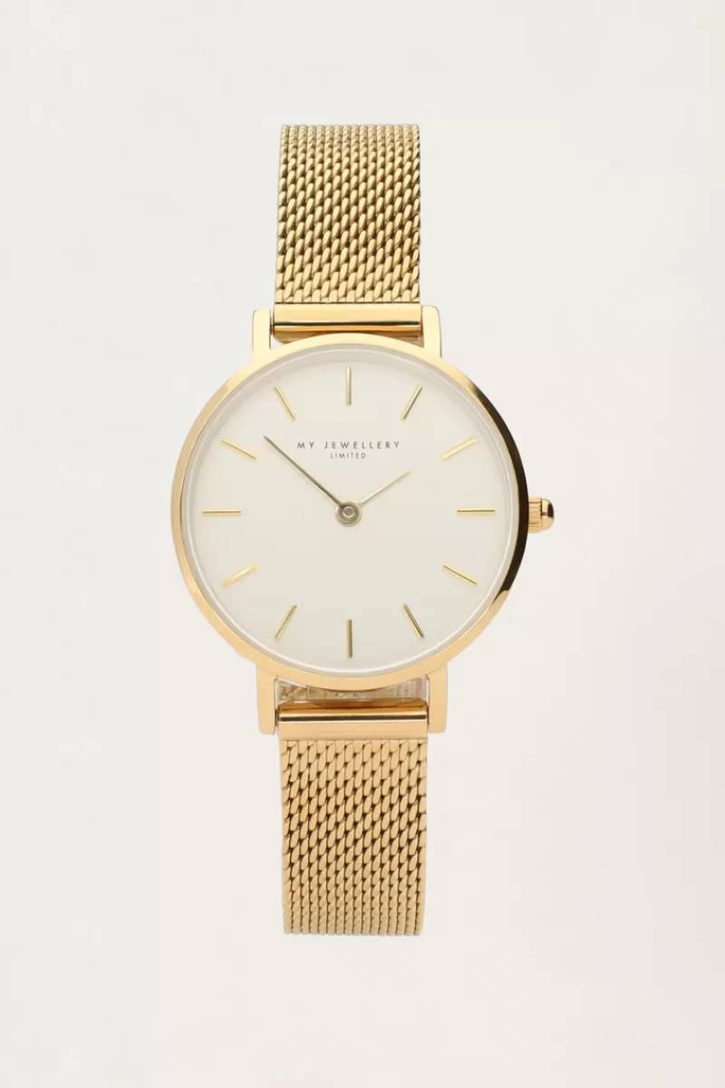 My Jewellery Montre Ronde à Cadran Blanc