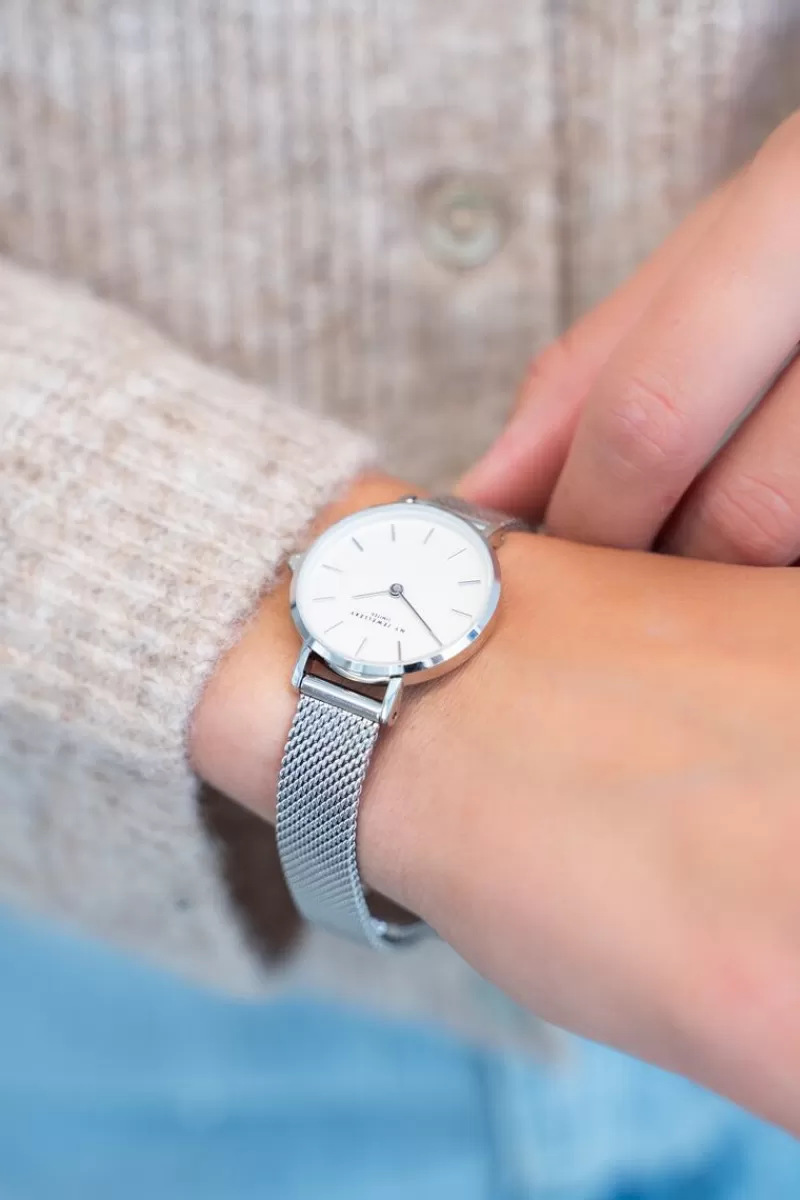 My Jewellery Montre Ronde à Cadran Blanc
