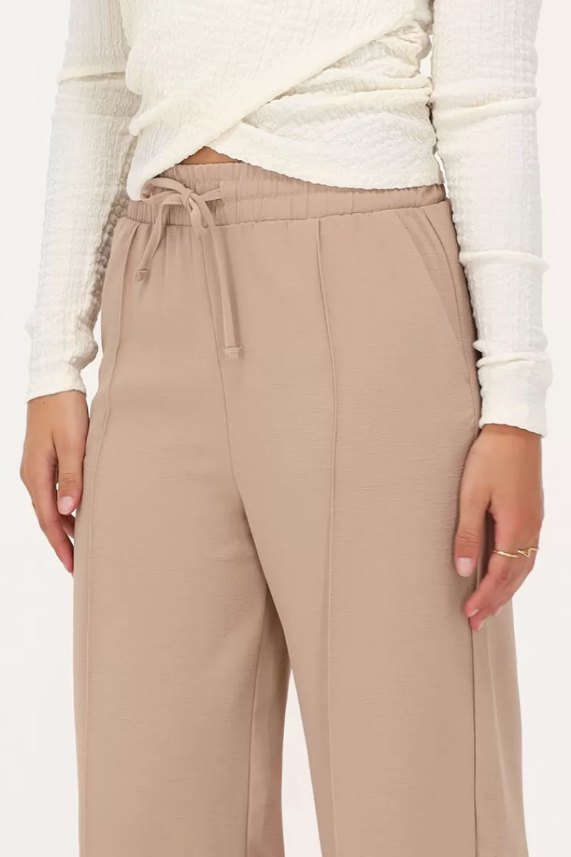 My Jewellery Pantalon Beige à Pinces