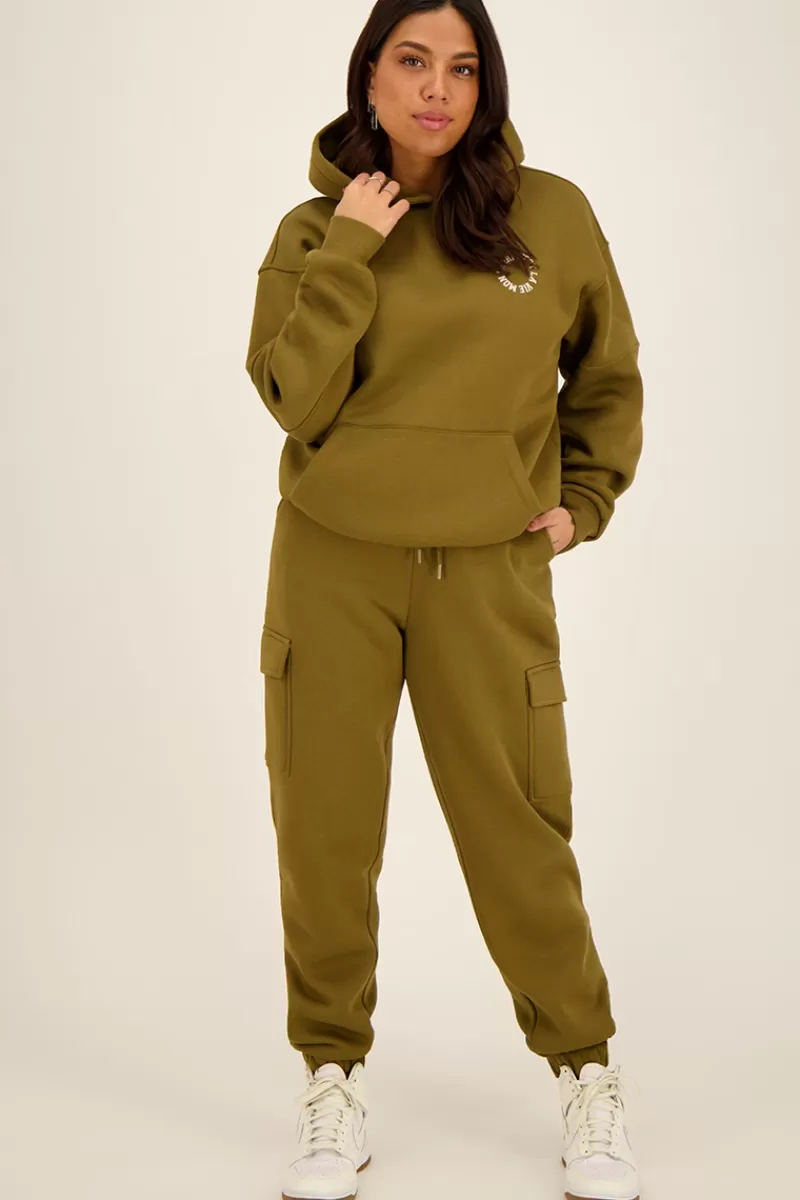 My Jewellery Pantalon Jogging Cargo Vert