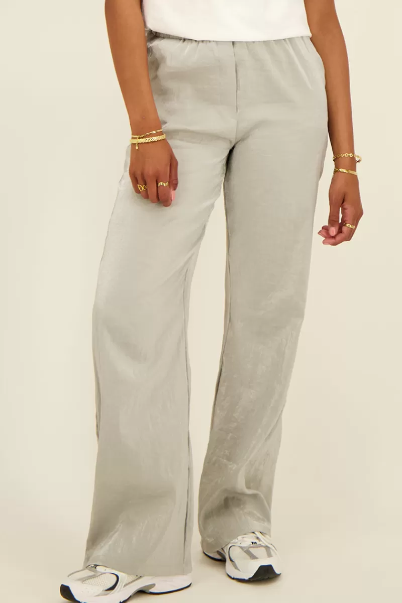 My Jewellery Pantalon Large Gris
