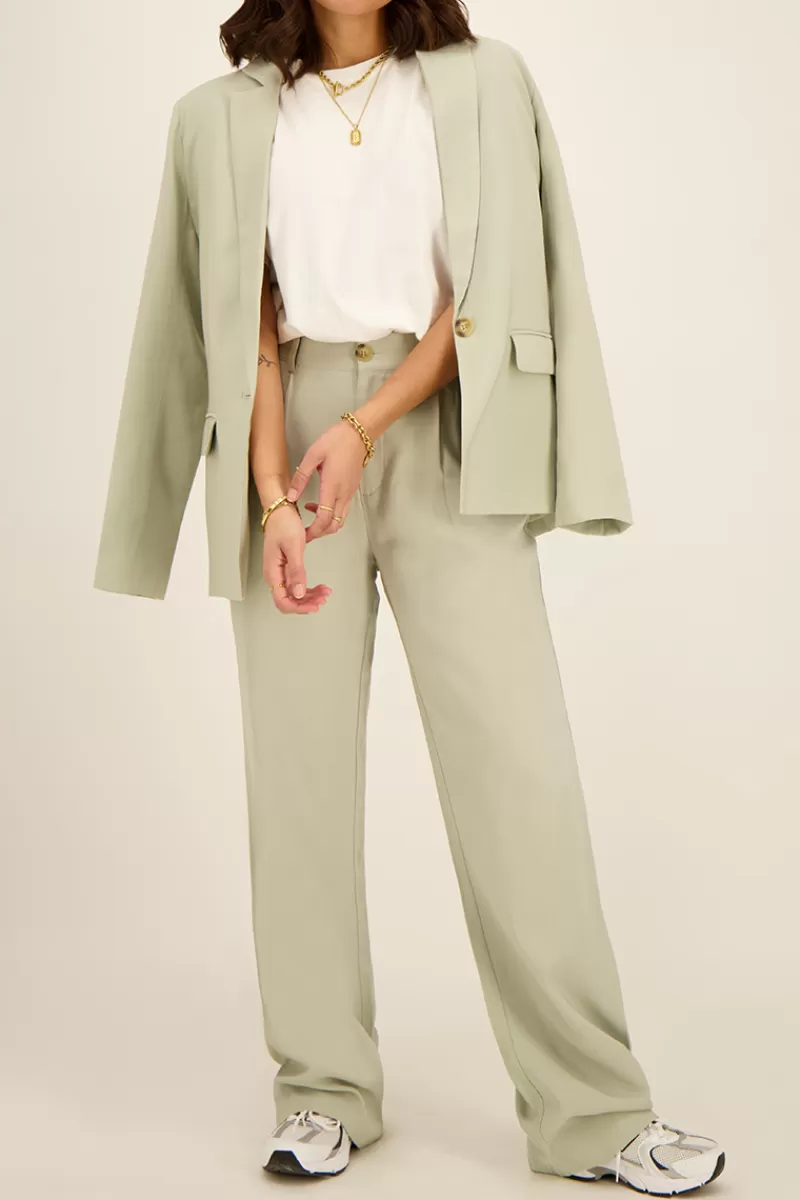 My Jewellery Pantalon Large Vert Clair