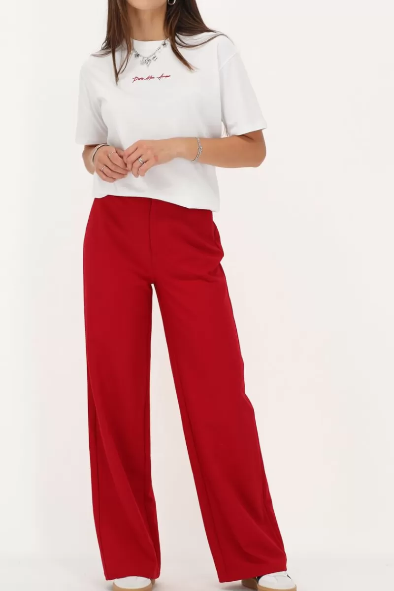 My Jewellery Pantalon Rouge