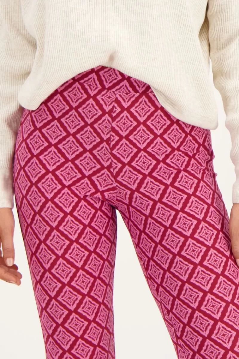 My Jewellery Pantalon évasé Avec Imprimé Ikat