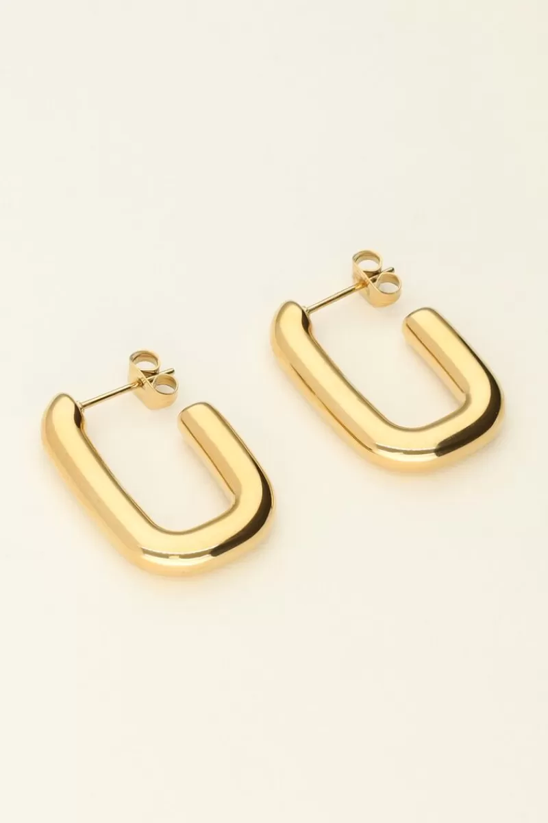 My Jewellery Pendants D’oreilles Rectangulaires