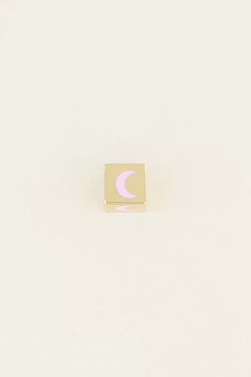 My Jewellery Pendentif Cube Avec Lune