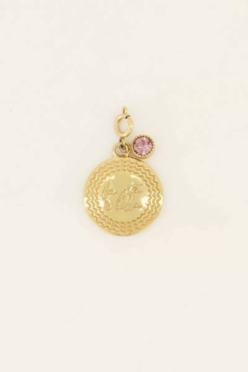 My Jewellery Pendentif Custom La Vita è Bella