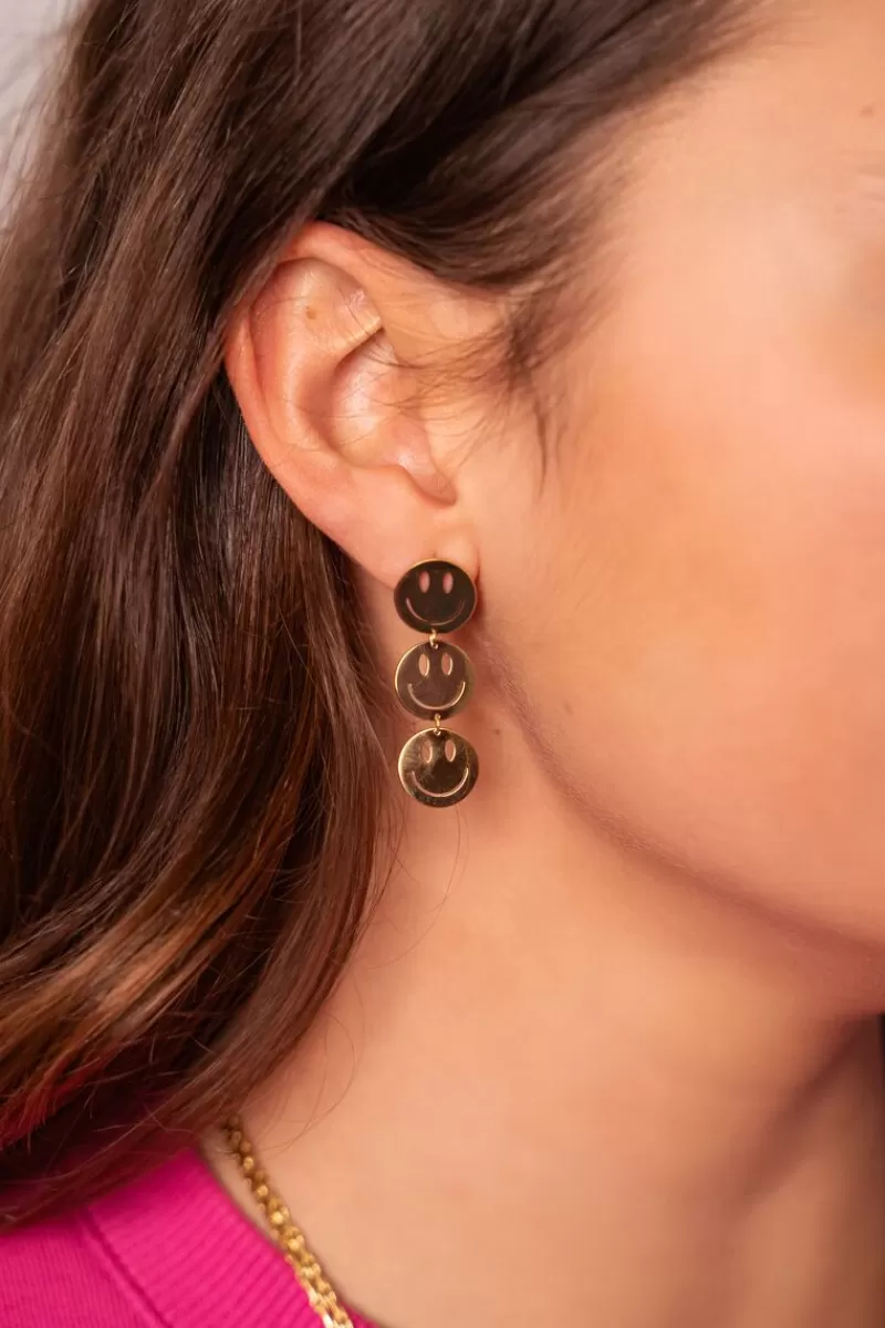 My Jewellery Petites Boucles D'oreilles Candy Avec Smiley