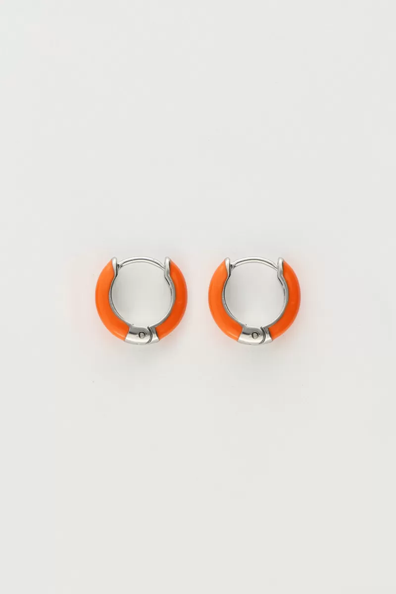 My Jewellery Petites Créoles Candy Orange