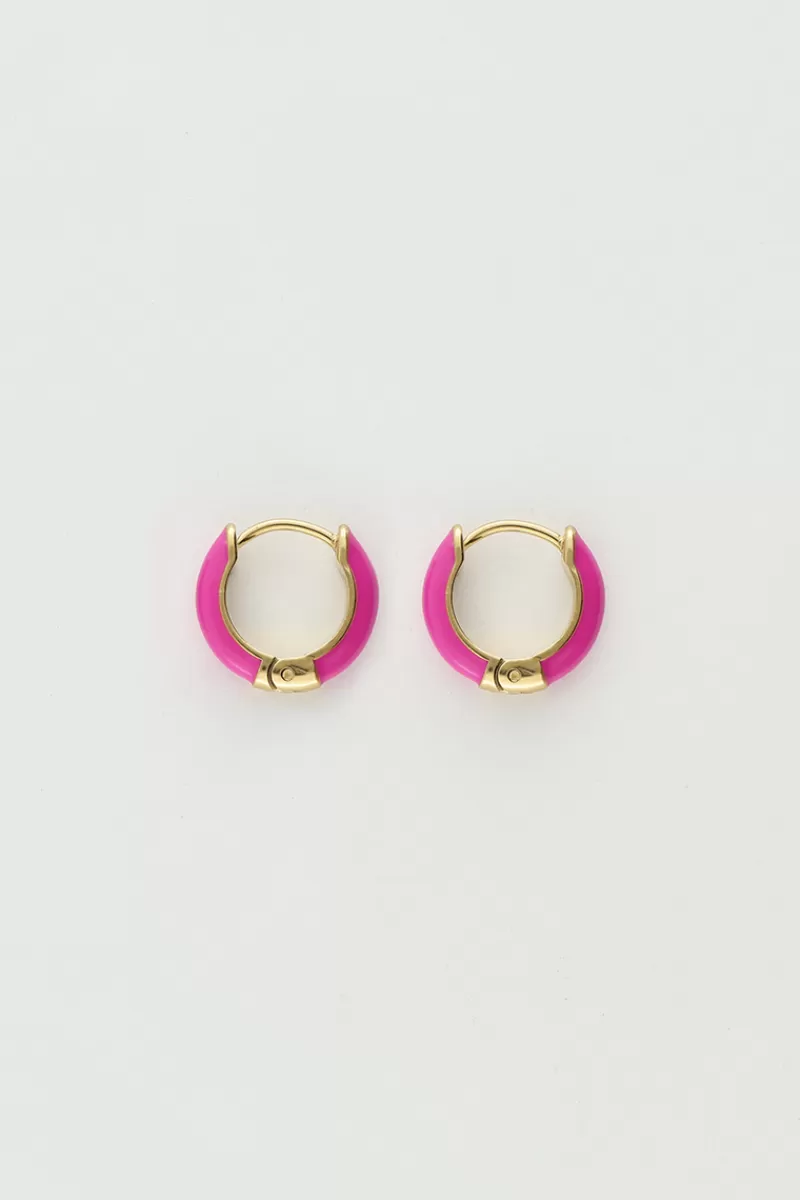 My Jewellery Petites Créoles Candy Violettes