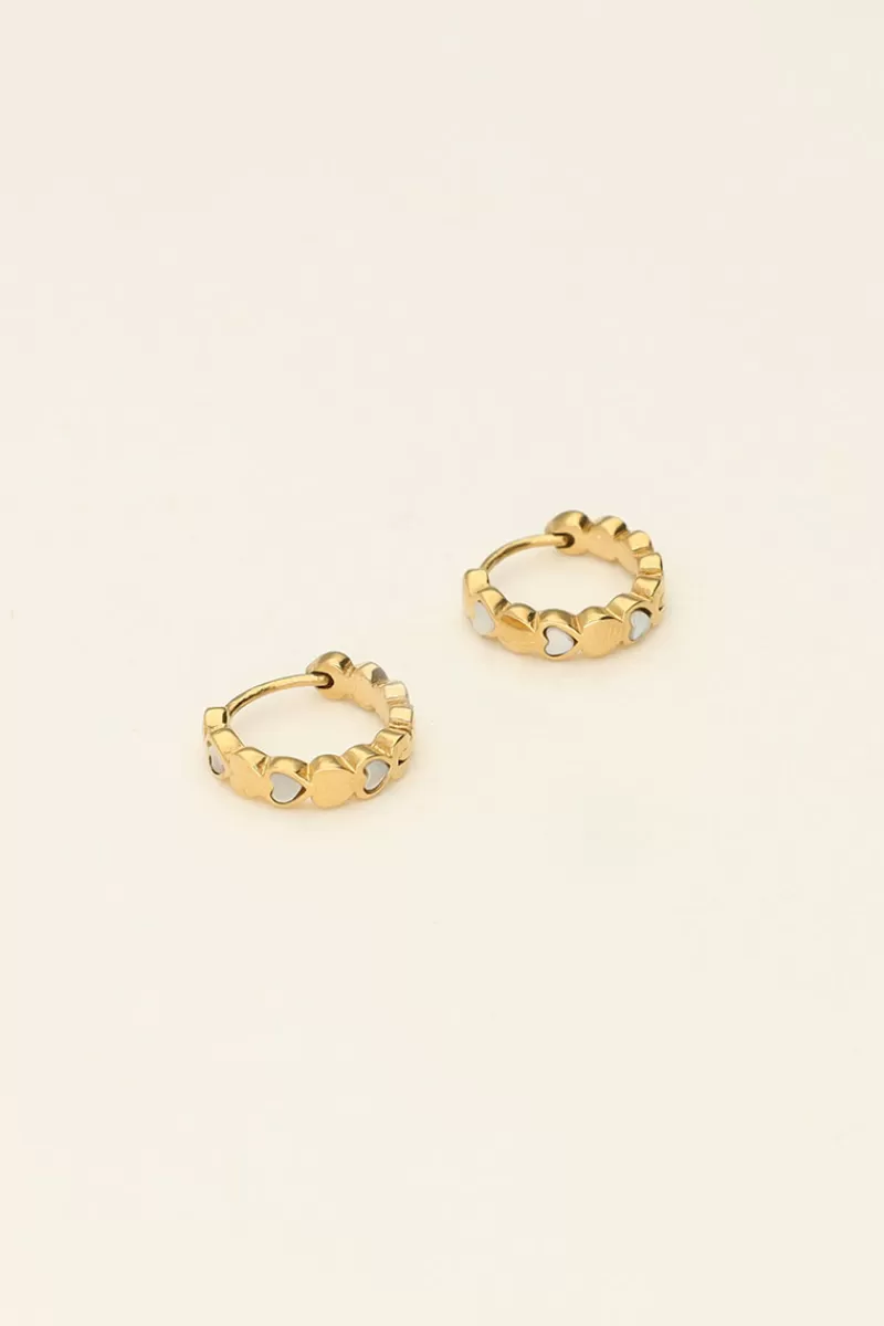 My Jewellery Petites Créoles Coeurs