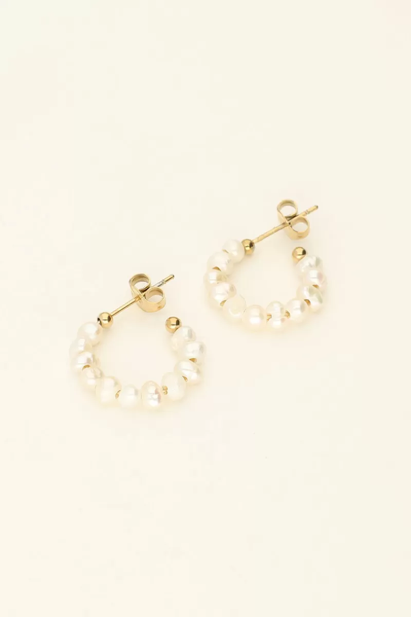My Jewellery Petites Créoles De Perles